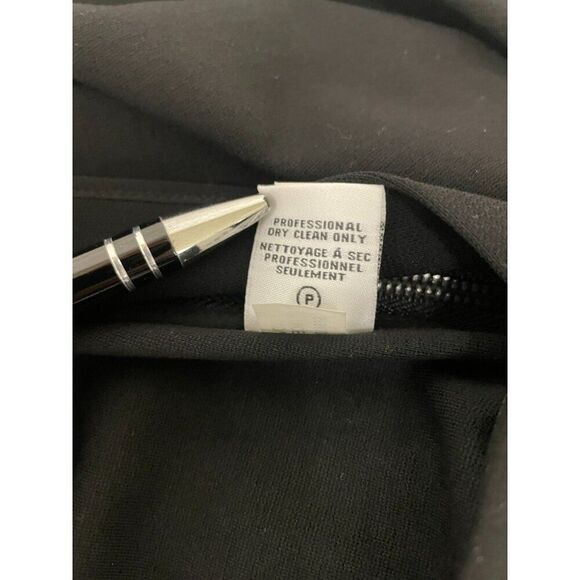 Diane Von Furstenberg DVF Noemi Pencil Skirt Sz 8 Black double zipper NWT - Picture 9 of 14